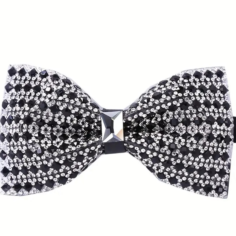 FESTIVAL SALE - Chic Bow Tie with Rhinestone Accent